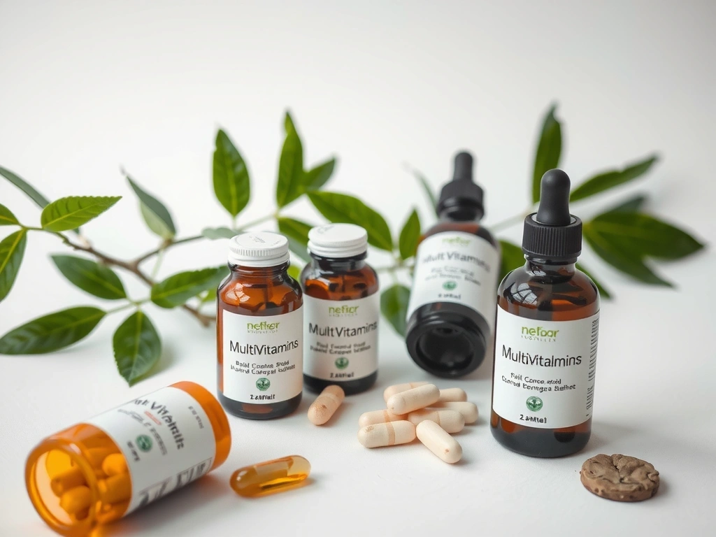 Wellness supplements and natural health products for daily vitality